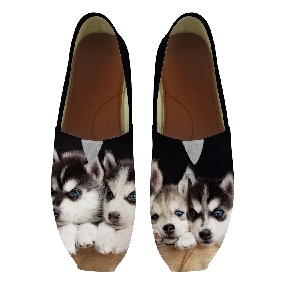 Husky Cute Customize Slip On Flats for Women Lovely Dogs Pigs Pets Canvas Lazy Shoes for Ladies Sneakers Loafer Zapatos Mujer 
Husky Cute Customize Slip On Flats for Women Lovely Dogs Pigs Pets Canvas Lazy Shoes for Ladies Sneakers Loafer Zapatos Mujer
