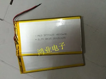 3.7V polymer lithium battery 40701253770125 tablet DVD game console charging treasure plate Rechargeable Li-ion Cell
3.7V polymer lithium battery 40701253770125 tablet DVD game console charging treasure plate Rechargeable Li-ion Cell