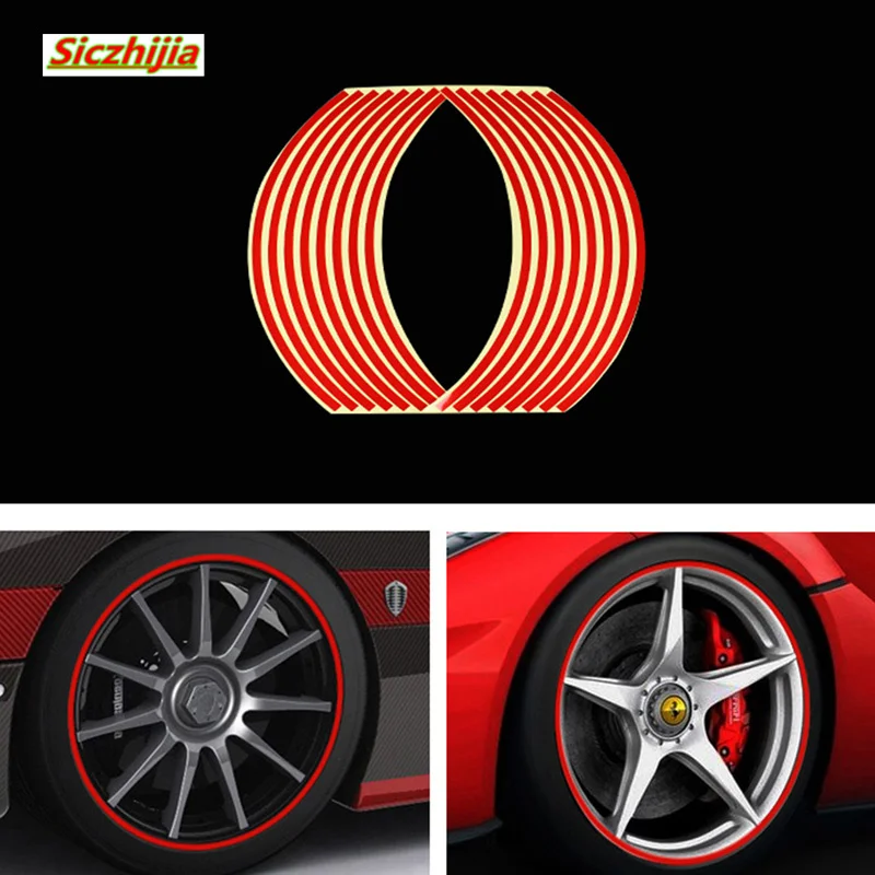 Car and motorcycle style rim stripe reflective sticker for Geely Vision SC7 MK CK Cross Gleagle SC7 Englon SC3 SC5 SC6 SC7
Car and motorcycle style rim stripe reflective sticker for Geely Vision SC7 MK CK Cross Gleagle SC7 Englon SC3 SC5 SC6 SC7
