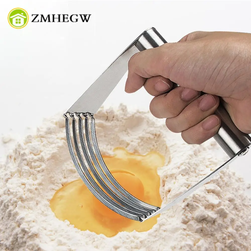 Dough Blender Top Professional Pastry Cutter Heavy Duty Stainless Steel Tool Flour mixer Dough Cookie Press Bread Cake Biscuit
Dough Blender Top Professional Pastry Cutter Heavy Duty Stainless Steel Tool Flour mixer Dough Cookie Press Bread Cake Biscuit