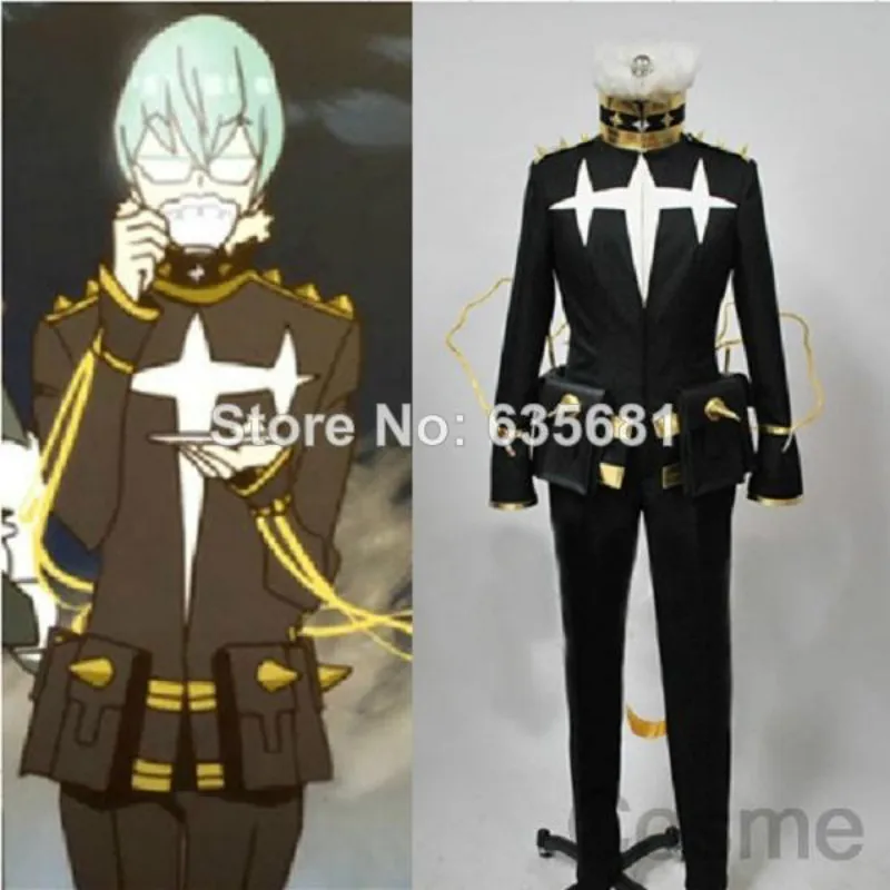 Cos Cosplay KILL la KILL Houka Inumuta Cosplay Costume Clothing Set Black and Gold Ultimate Formthree-star Goku Uniform
Cos Cosplay KILL la KILL Houka Inumuta Cosplay Costume Clothing Set Black and Gold Ultimate Formthree-star Goku Uniform