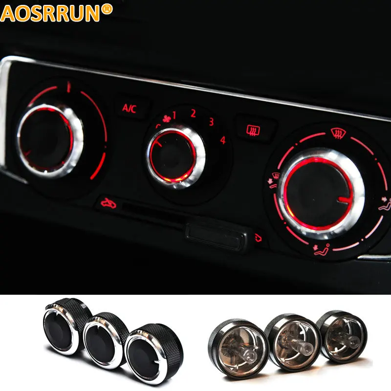 AOSRRUN Aluminum alloy Air-conditioning Knob switch Modified Car accessories For BYD F3 F3R
AOSRRUN Aluminum alloy Air-conditioning Knob switch Modified Car accessories For BYD F3 F3R