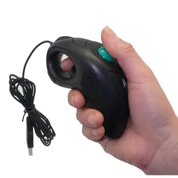 2.4GHz Wired USB Handheld Mouse Finger Using Optical Track Ball Gamer Mouse # ZC
2.4GHz Wired USB Handheld Mouse Finger Using Optical Track Ball Gamer Mouse # ZC