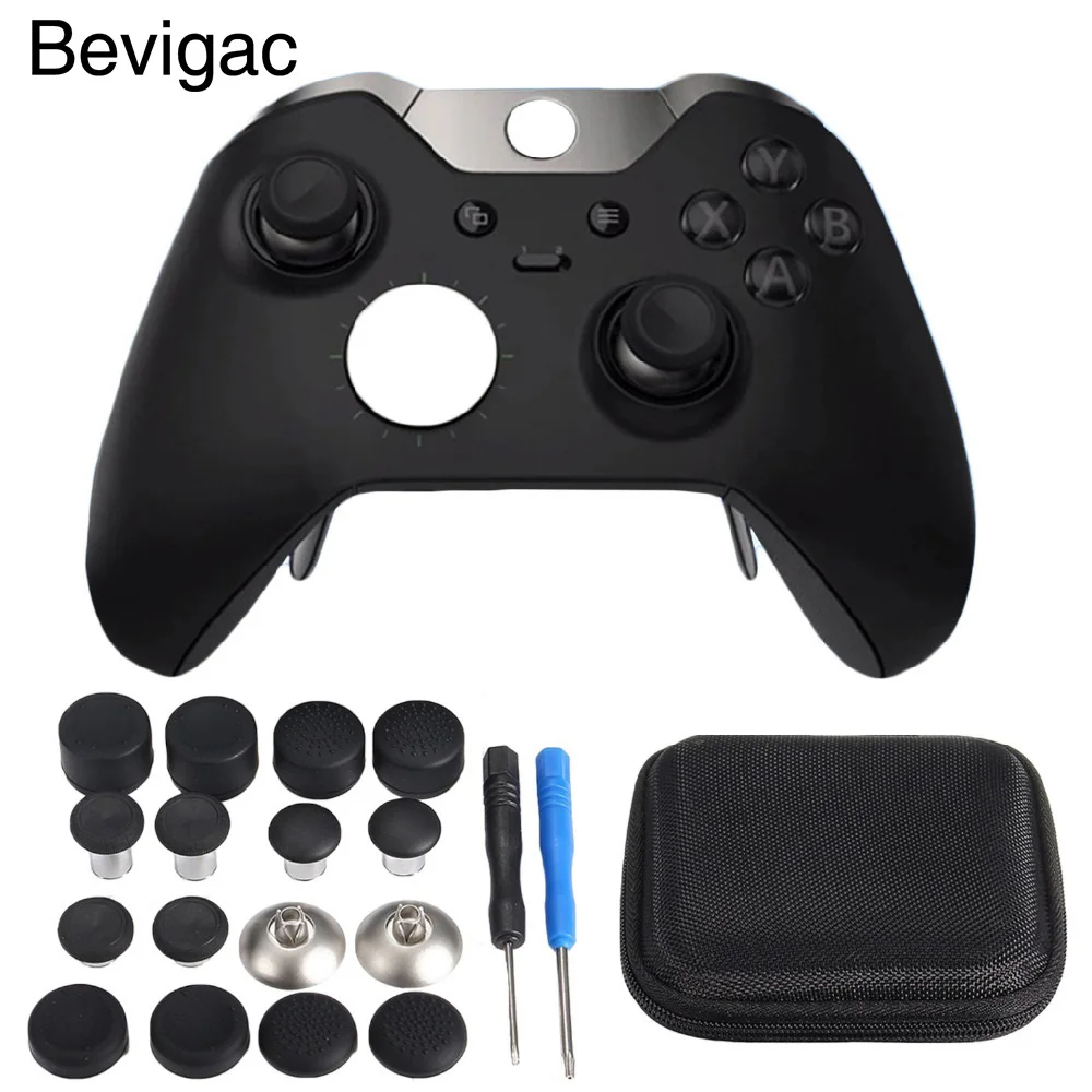 Bevigac Replacement Thumb Stick Control Grips Rockers Trigger Set &Screwdrivers Storage Case For Xbox One S/ Elite Controller
Bevigac Replacement Thumb Stick Control Grips Rockers Trigger Set &Screwdrivers Storage Case For Xbox One S/ Elite Controller