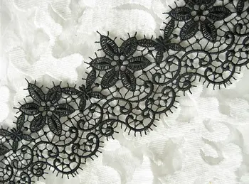 Black Venise Lace Trim, Retro Scollaped lace, eyelash design lace trim 10 yards
Black Venise Lace Trim, Retro Scollaped lace, eyelash design lace trim 10 yards