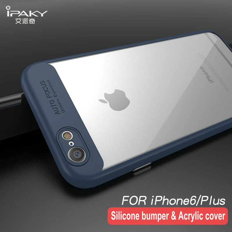 iPaky For Apple iPhone 6s Case Soft Silicone Frame Hard Transparent Back Cover For iPhone 6 6s Plus 7 7Plus 8 Plus Phone Cases
iPaky For Apple iPhone 6s Case Soft Silicone Frame Hard Transparent Back Cover For iPhone 6 6s Plus 7 7Plus 8 Plus Phone Cases