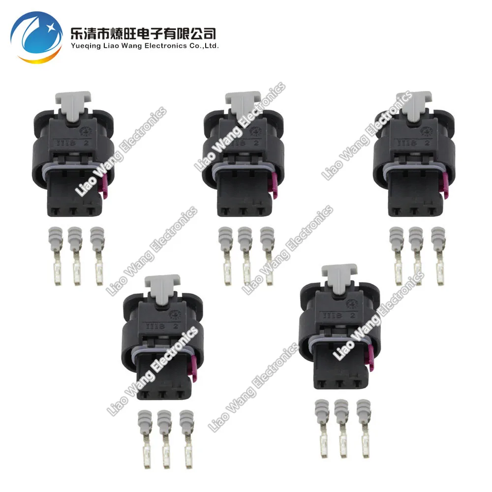 5PCS 3 Pin Female Waterproof Auto Wire Connector Sealed Plastic Car Housing Plug With TerminalsAnd Seals DJ7033B-1.2-21
5PCS 3 Pin Female Waterproof Auto Wire Connector Sealed Plastic Car Housing Plug With TerminalsAnd Seals DJ7033B-1.2-21