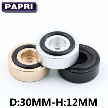 PAPRI 1PCS 30*12MM Machined Solid Aluminum DAC Turntable Radio CD Player Amplifier Speaker Cabinet Isolation Feet Pad Stand
PAPRI 1PCS 30*12MM Machined Solid Aluminum DAC Turntable Radio CD Player Amplifier Speaker Cabinet Isolation Feet Pad Stand
