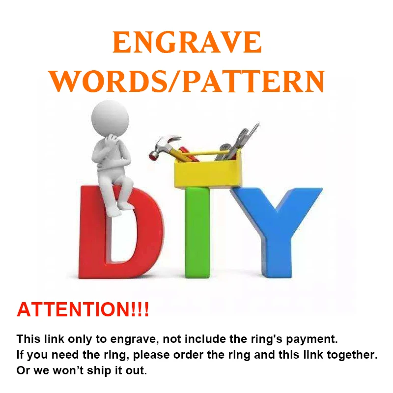 Effie Queen DIY Personalized Laser Engrave Word Service Custom-made Necklace&Ring&Bracelet&Earring Engraving Letters Customized
Effie Queen DIY Personalized Laser Engrave Word Service Custom-made Necklace&Ring&Bracelet&Earring Engraving Letters Customized