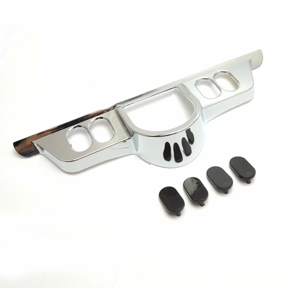 Switch panel cover Chrome Metal Inner Fairing Cap kit Switch Cap Cover for 1996-2013 TOURING after market
Switch panel cover Chrome Metal Inner Fairing Cap kit Switch Cap Cover for 1996-2013 TOURING after market