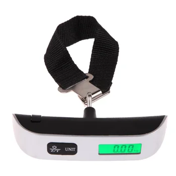 50kg / 10g Portable LCD Display Electronic Portable Scale Digital Hanging Luggage Scale Travel Electronic No Backlight
50kg / 10g Portable LCD Display Electronic Portable Scale Digital Hanging Luggage Scale Travel Electronic No Backlight