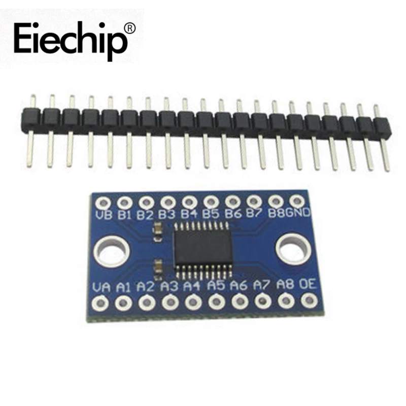3.3V 5V TXS0108E 8 Channel Logic Level Converter Convert TTL Bi-directional Mutual Convert
3.3V 5V TXS0108E 8 Channel Logic Level Converter Convert TTL Bi-directional Mutual Convert