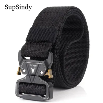 SupSindy men canvas belt Quick release Metal buckle nylon belts military Army multifunctional Training tactical belts male strap
SupSindy men canvas belt Quick release Metal buckle nylon belts military Army multifunctional Training tactical belts male strap