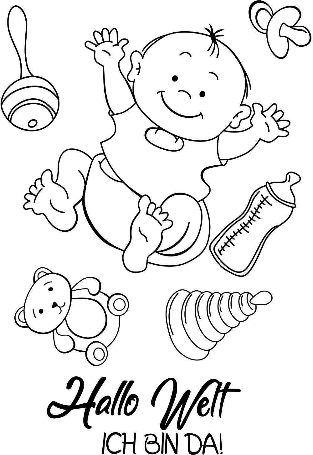 Hello Baby Transparent Clear Silicone Stamp/Seal for DIY scrapbooking/photo album Decorative clear stamp sheets W1105
Hello Baby Transparent Clear Silicone Stamp/Seal for DIY scrapbooking/photo album Decorative clear stamp sheets W1105
