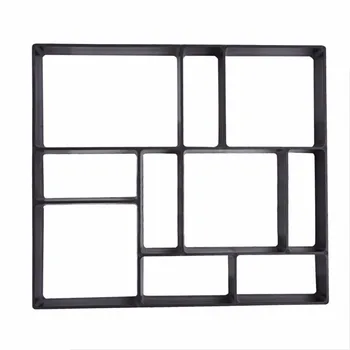 30*30cm Garden Path Maker Mold Irregular Model Concrete Stepping Black Plastic Making DIY Paving Mould Home Garden Floor Road
30*30cm Garden Path Maker Mold Irregular Model Concrete Stepping Black Plastic Making DIY Paving Mould Home Garden Floor Road