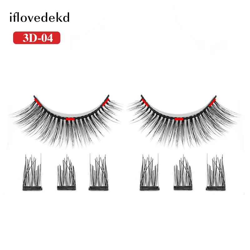 iflovedekd 3 Magnetic Lashes 3D Natural Long Magnets False Eyelashes NO-Glue Silk Eyelash Extensions
iflovedekd 3 Magnetic Lashes 3D Natural Long Magnets False Eyelashes NO-Glue Silk Eyelash Extensions