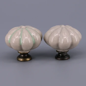 10PCS Bronze Base ceramic Pumpkin furniture cupboard door knob porcelain drawer pull cabinet handle Light Grey
10PCS Bronze Base ceramic Pumpkin furniture cupboard door knob porcelain drawer pull cabinet handle Light Grey