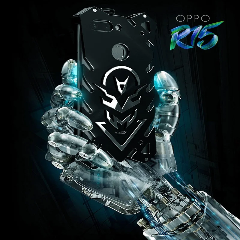 OPPO R15 case Metal fundas Rigid neat case for OPPO R15 Powerful Shockproof case for OPPO R15 Zimon heavy duty protection coque
OPPO R15 case Metal fundas Rigid neat case for OPPO R15 Powerful Shockproof case for OPPO R15 Zimon heavy duty protection coque