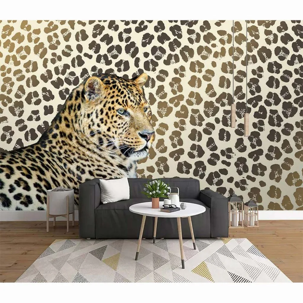 Printed Leopard Photo Wall Papers For Living Room Bedroom Home Decor Papel De Parede Mural 3D Self Adhesive Vinyl/Silk Wallpaper
Printed Leopard Photo Wall Papers For Living Room Bedroom Home Decor Papel De Parede Mural 3D Self Adhesive Vinyl/Silk Wallpaper