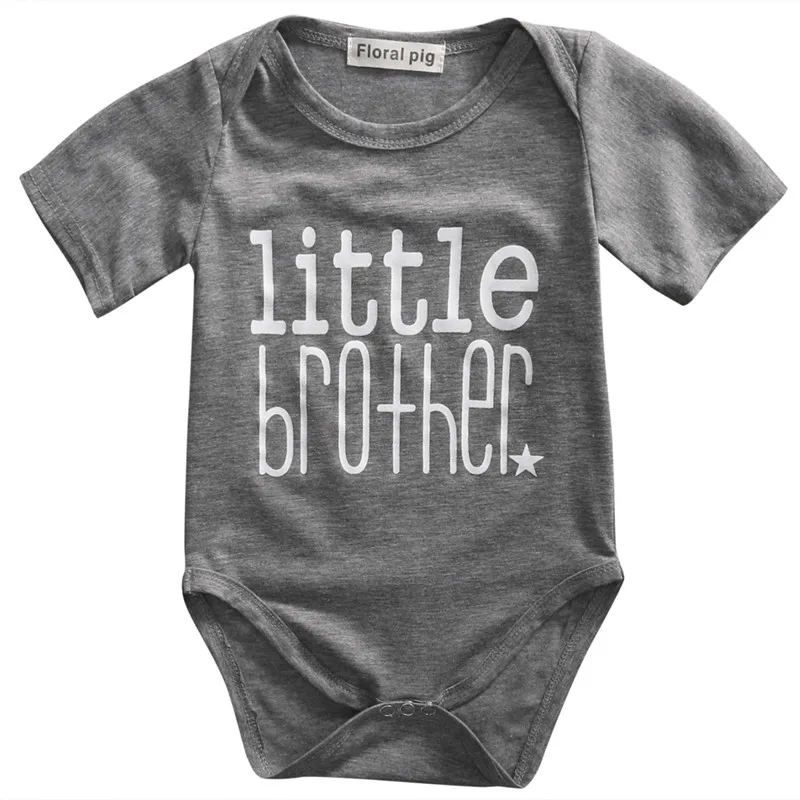 2017 Hot sales Newborn Baby Boys Brother Clothes Short Sleeve Romper Kids Sister T-shirt Matching Clothes Outfits
2017 Hot sales Newborn Baby Boys Brother Clothes Short Sleeve Romper Kids Sister T-shirt Matching Clothes Outfits