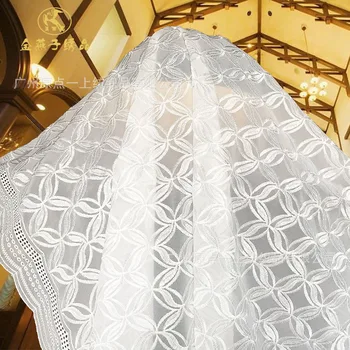 2yards Polyester chiffon embroidery fabric white wholesale
2yards Polyester chiffon embroidery fabric white wholesale