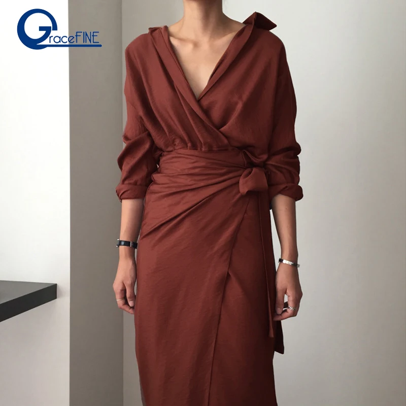 autumn new Dress Plus Size Women Dress Irregular bag hip strap Casual Dress casual dress Party Beach Baggy Vestido
autumn new Dress Plus Size Women Dress Irregular bag hip strap Casual Dress casual dress Party Beach Baggy Vestido