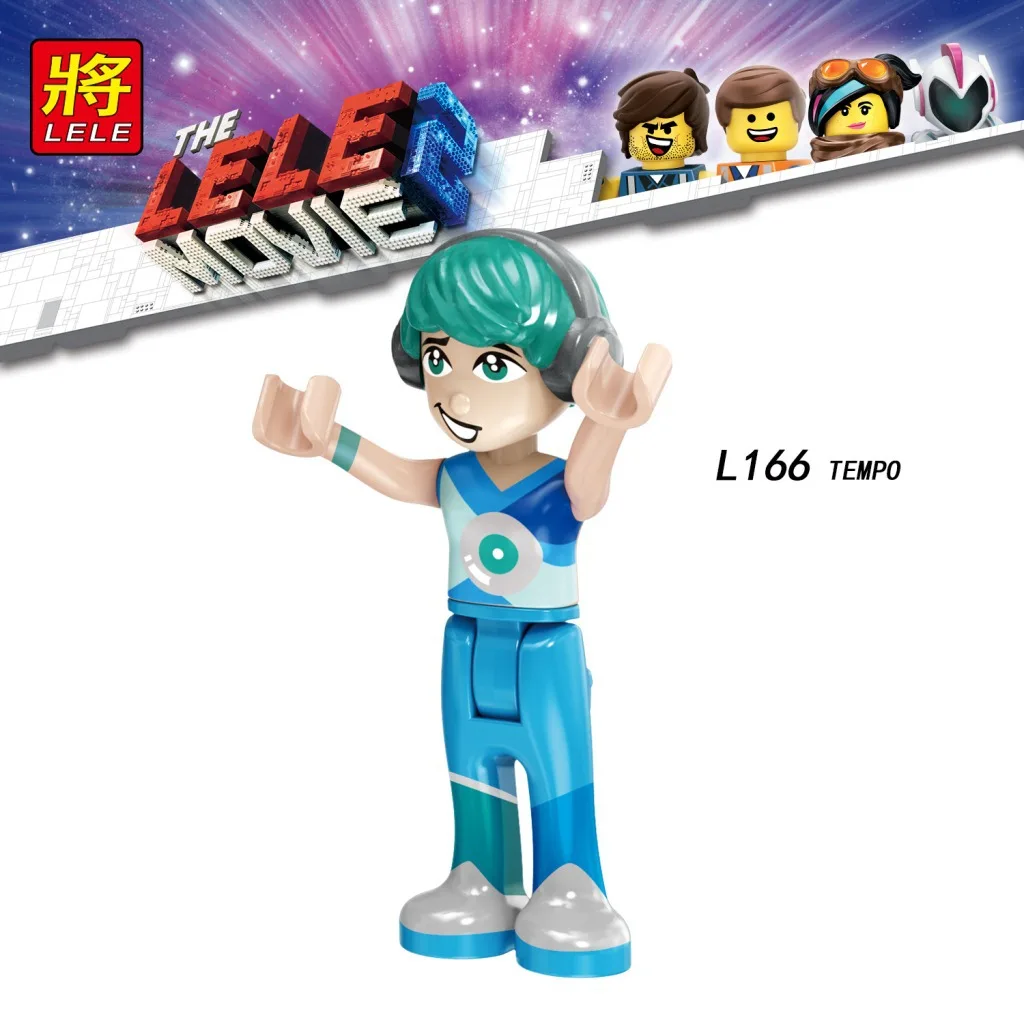 Single Sale Legoinglys Movie 2 Anime Emmet Lucy Rex Melody Disco Kitty Tempo Sharkira Metalbeard Building Blocks Kid Toys Gift
Single Sale Legoinglys Movie 2 Anime Emmet Lucy Rex Melody Disco Kitty Tempo Sharkira Metalbeard Building Blocks Kid Toys Gift