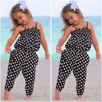 US STOCK Summer Girls Rompers Cute Baby Girls Halter Jumpsuit Outfit Polka Dot Overalls Rompers One-pieces Tutu Pants Trousers
US STOCK Summer Girls Rompers Cute Baby Girls Halter Jumpsuit Outfit Polka Dot Overalls Rompers One-pieces Tutu Pants Trousers