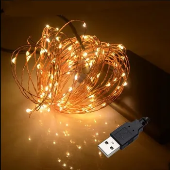 5M 10M USB Power Copper Wire Waterproof LED String Lights for Holiday Party Wedding Christmas Outdoor Indoor Decoration Lighting
5M 10M USB Power Copper Wire Waterproof LED String Lights for Holiday Party Wedding Christmas Outdoor Indoor Decoration Lighting