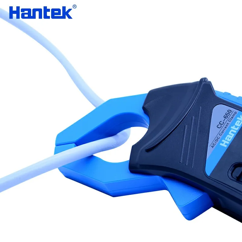 Hantek CC65 CC650 AC DC токовый зажим 20 кГц/400 Гц полоса пропускания 1МВ/10мА 65А/650а для