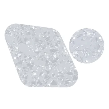 NEW Guitar Control Cavity Cover Switch Cavity Cover White Pearl 4Ply for LP Style Guitar Accessories
NEW Guitar Control Cavity Cover Switch Cavity Cover White Pearl 4Ply for LP Style Guitar Accessories