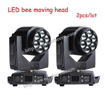 2pcs 7*15W RGBW 4IN1 Zoom Bee Eye Led Moving Head Light/Stage Event DMX512 Wash Beam Moving Head DJ Disco Light
2pcs 7*15W RGBW 4IN1 Zoom Bee Eye Led Moving Head Light/Stage Event DMX512 Wash Beam Moving Head DJ Disco Light