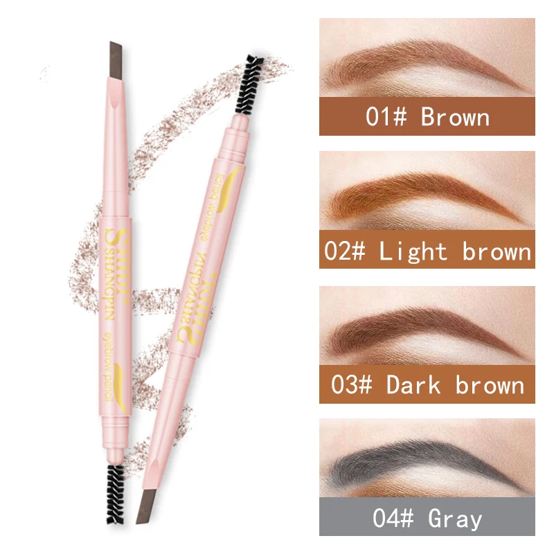 SUPER Hot Waterproof Long Lasting Double Ended Eyebrow Pencil Eyebrow Makeup Not Dizzy Extremely Fine Rotatable Eyebrow Pen
SUPER Hot Waterproof Long Lasting Double Ended Eyebrow Pencil Eyebrow Makeup Not Dizzy Extremely Fine Rotatable Eyebrow Pen