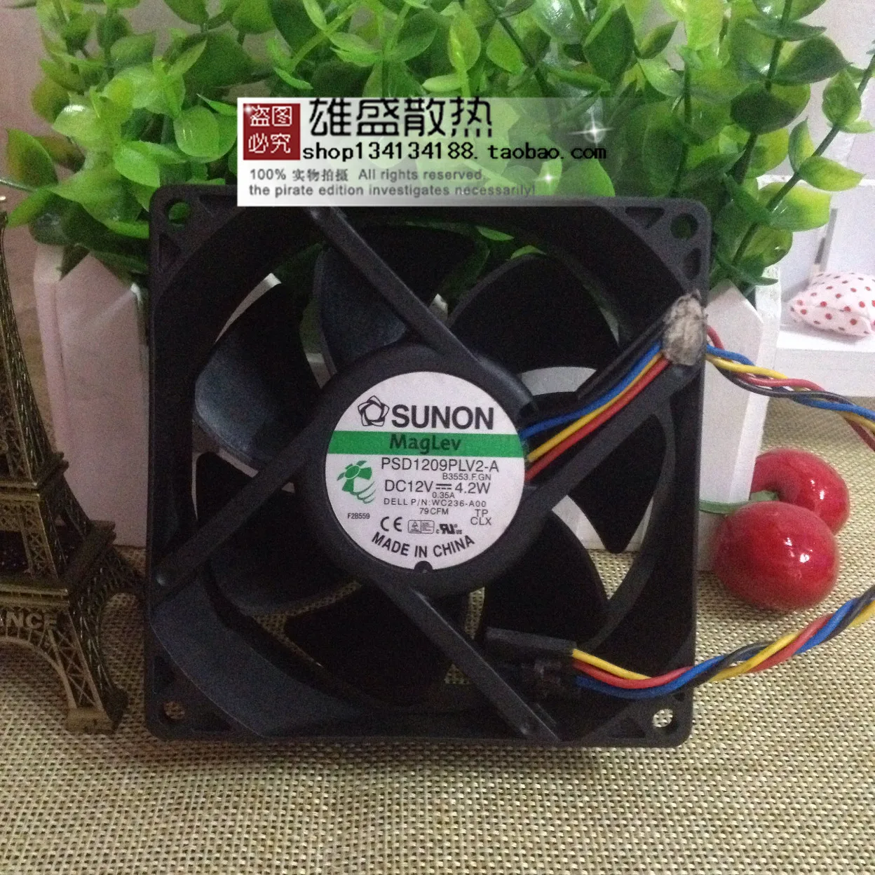 Бесплатная доставка SUNON PSD1209PLV2-A WC236-A00 9 см 9032 12 В 4.2 Вт 4-провод вентилятора |