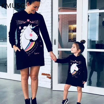 Unicorn Dress Mom and Daughter Dress Family Look Matching Mother Daughter Dresses Clothes Mommy and Me Clothes unicornio H0903
Unicorn Dress Mom and Daughter Dress Family Look Matching Mother Daughter Dresses Clothes Mommy and Me Clothes unicornio H0903