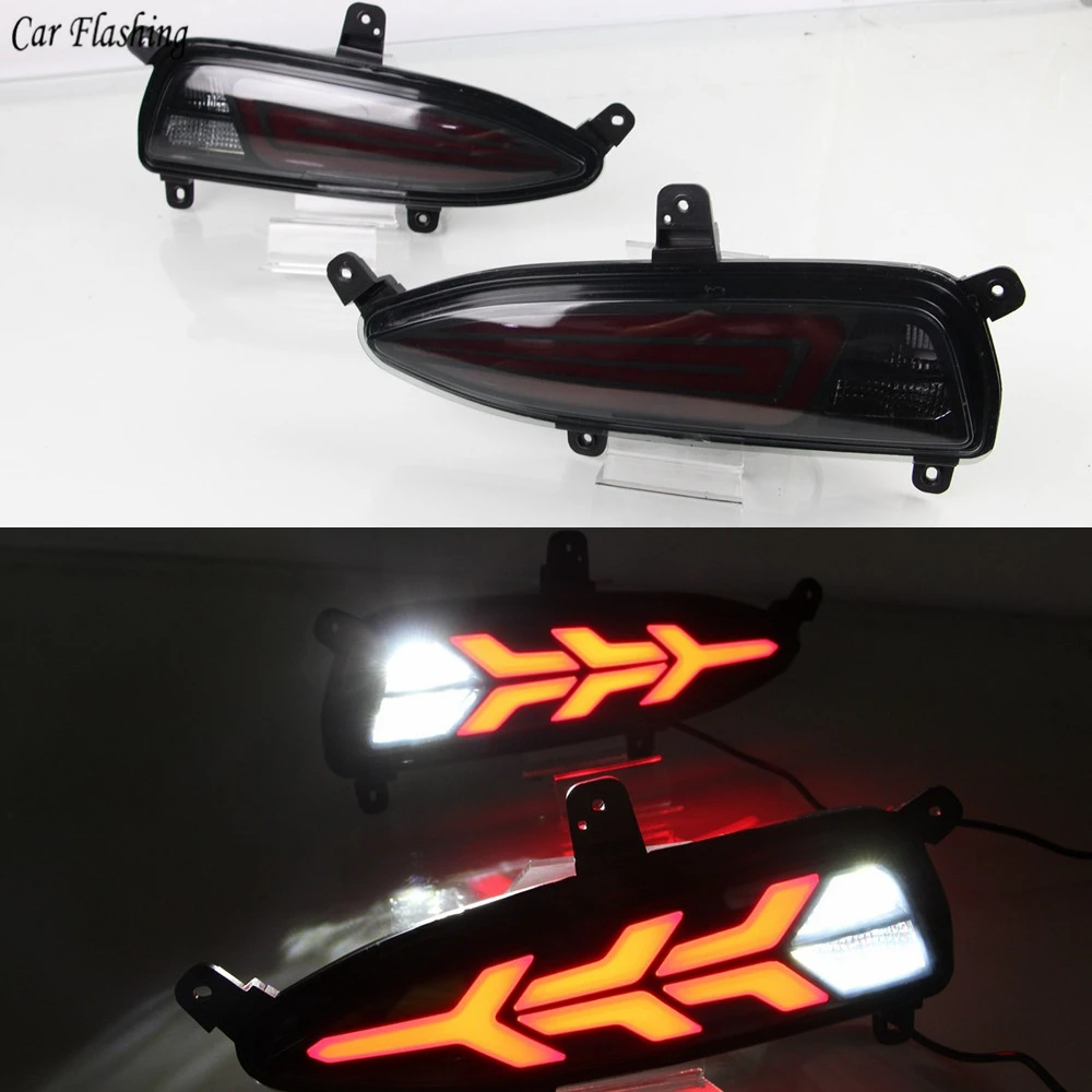 2PCS For Hyundai I20 2018 2019 Multi-function LED Reflector Lamp Rear Fog Lamp Bumper Light Brake Light Auto Bulb Reverse Light
2PCS For Hyundai I20 2018 2019 Multi-function LED Reflector Lamp Rear Fog Lamp Bumper Light Brake Light Auto Bulb Reverse Light