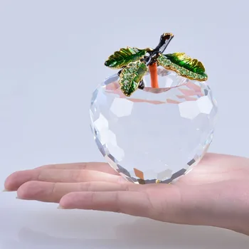 clear white apple model crystal paperweight decoration glass fruit 80mm decoration wedding gift
clear white apple model crystal paperweight decoration glass fruit 80mm decoration wedding gift