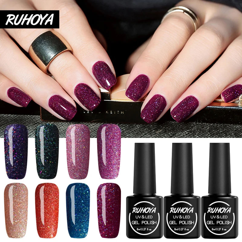 Ruhoya Neon Nail Gel Polish UV Manicure Varnish UV Soak Off Nail Art Vernis Semi Permanent Fluorescent Neon Colors Nail Polish
Ruhoya Neon Nail Gel Polish UV Manicure Varnish UV Soak Off Nail Art Vernis Semi Permanent Fluorescent Neon Colors Nail Polish