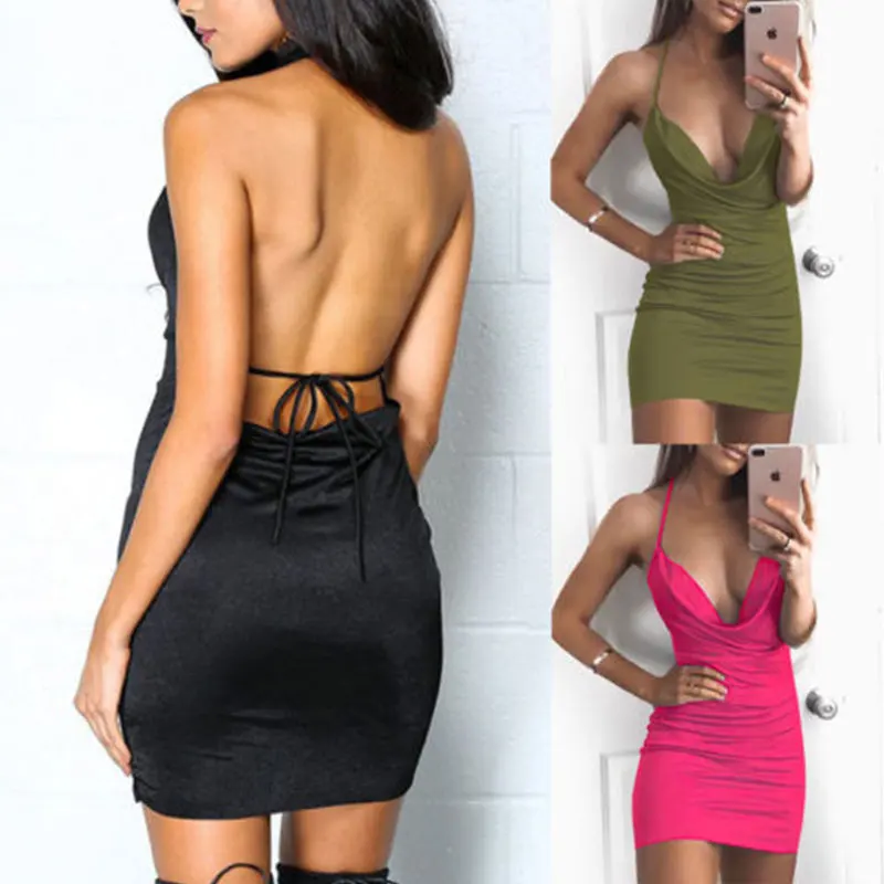 Sexy Women Dresses Bandage Sleeveless Bodycon Casual Evening Party Pencil Dresses
Sexy Women Dresses Bandage Sleeveless Bodycon Casual Evening Party Pencil Dresses