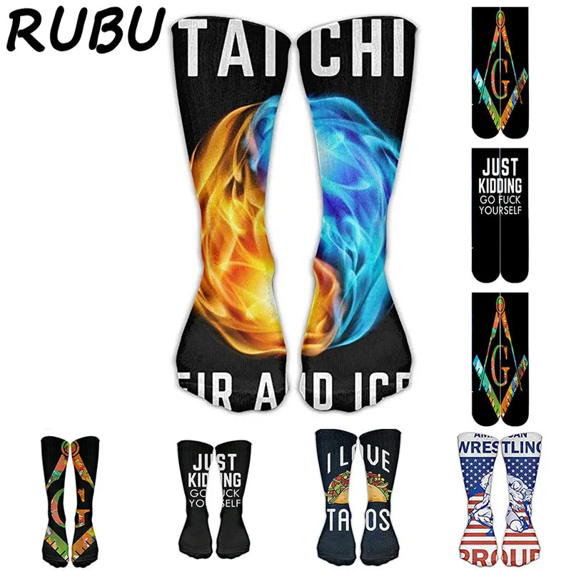 RUBU High Quality Unisex Cotton Women Knee Socks Letter Printing harajuku socks women 2018 New Pattern Funny Sock for Girl 7D10
RUBU High Quality Unisex Cotton Women Knee Socks Letter Printing harajuku socks women 2018 New Pattern Funny Sock for Girl 7D10