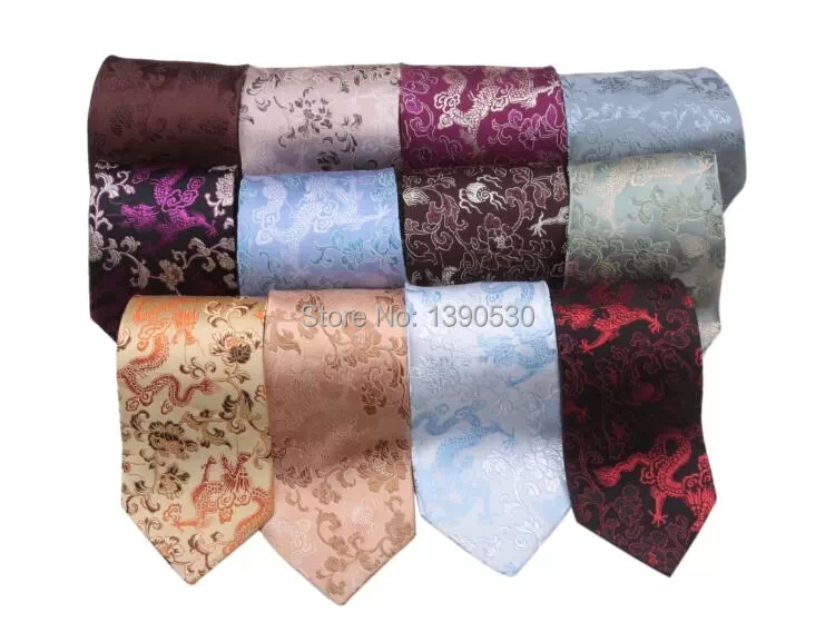 2016 New Arriving Chinese style Chinese dragon silk tie dragon multicolor chosen mens silk tie
2016 New Arriving Chinese style Chinese dragon silk tie dragon multicolor chosen mens silk tie