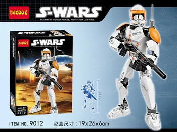 DECOOL 9012 "Star Wars - the force awakens. Clone commander Cody"82 pcs Legoings 3D DIY Figures toys for children educational
DECOOL 9012 "Star Wars - the force awakens. Clone commander Cody"82 pcs Legoings 3D DIY Figures toys for children educational