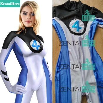 Free Shipping DHL White Women Fantastic 4 Superhero Costume Lycra Zentai Catsuit 2017 Lady Halloween Costume FF1708
Free Shipping DHL White Women Fantastic 4 Superhero Costume Lycra Zentai Catsuit 2017 Lady Halloween Costume FF1708