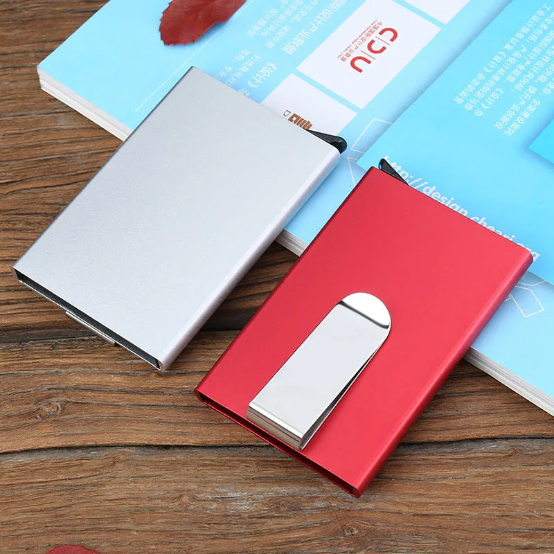 Card Holder 1Pc Waterproof Nice Gift Business Men Accessories Cash Money Pocket Aluminium Alloy Credit Card Case ID Card Box
Card Holder 1Pc Waterproof Nice Gift Business Men Accessories Cash Money Pocket Aluminium Alloy Credit Card Case ID Card Box