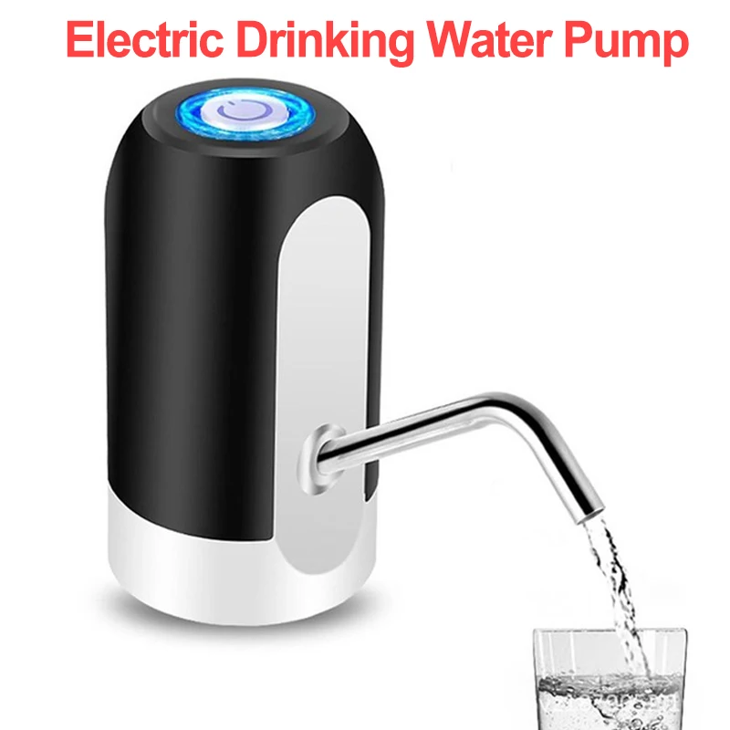 Automatic LED Electric Water Pump Smart Portable Drinking Water Pump Dispenser with USB Charging Water Bottle Pump
Automatic LED Electric Water Pump Smart Portable Drinking Water Pump Dispenser with USB Charging Water Bottle Pump