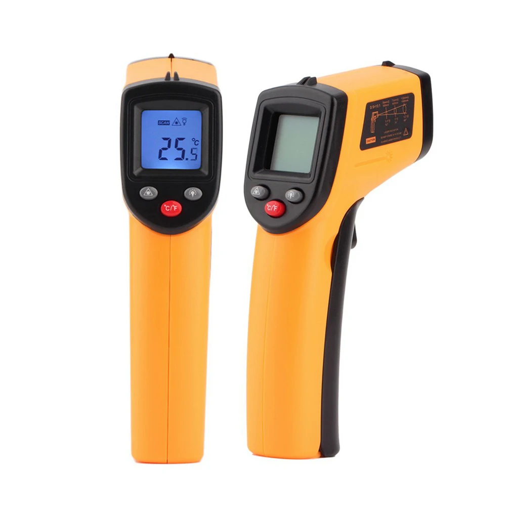 3 types Non-Contact LCD Display IR Laser Infrared Digital Temperature Meter Sensor Thermometer Gun Point
3 types Non-Contact LCD Display IR Laser Infrared Digital Temperature Meter Sensor Thermometer Gun Point