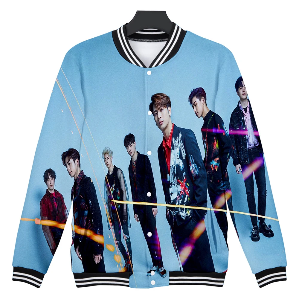 GOT7 Hoodies Sweatshirts Women/men Winter Casual Harajuku Baseball Jacket Modis Kpop Streatwear Plus Size XXXXL Tops
GOT7 Hoodies Sweatshirts Women/men Winter Casual Harajuku Baseball Jacket Modis Kpop Streatwear Plus Size XXXXL Tops