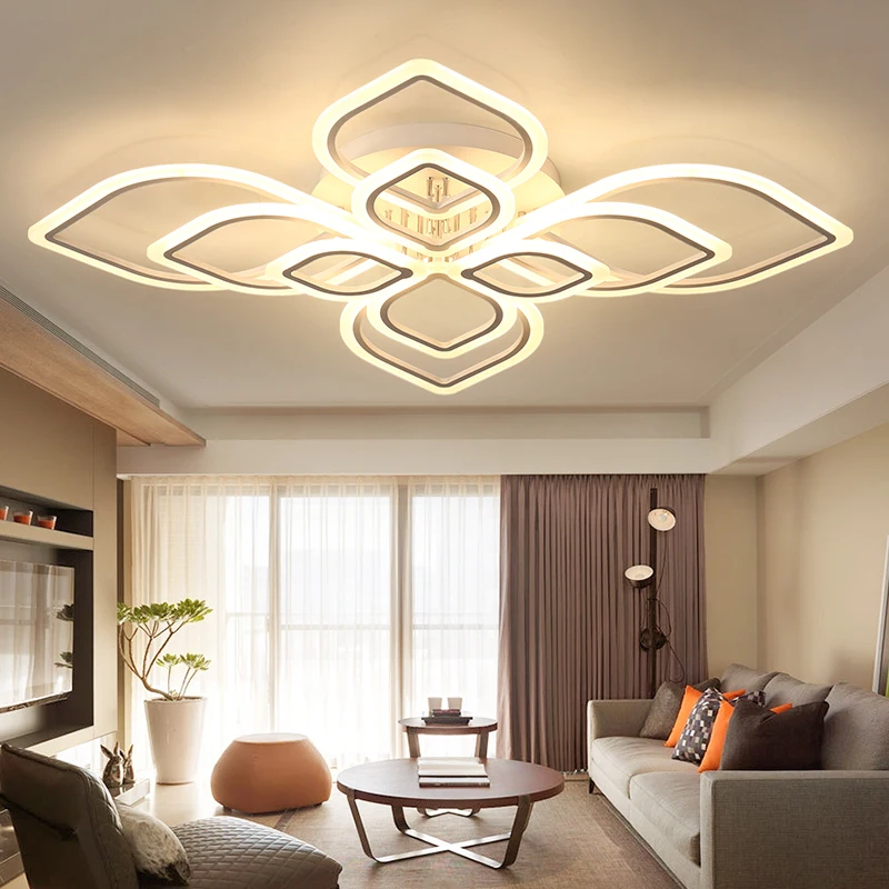 Modern acrylic LED ceiling light Overlapping frames large luxury ceiling lamp for living dining bed room luster avize
Modern acrylic LED ceiling light Overlapping frames large luxury ceiling lamp for living dining bed room luster avize
