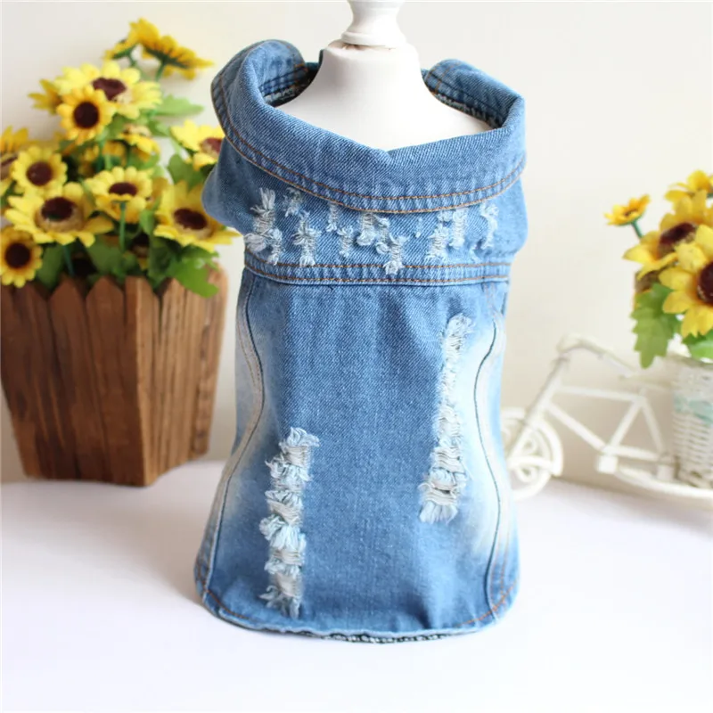 Stretchable Denim Pet Dogs Clothing 3XL Pet Clothes For Medium Large Dogs Jean Jacket Cool Hole Blue Dog Vests Classic Coat 20A
Stretchable Denim Pet Dogs Clothing 3XL Pet Clothes For Medium Large Dogs Jean Jacket Cool Hole Blue Dog Vests Classic Coat 20A