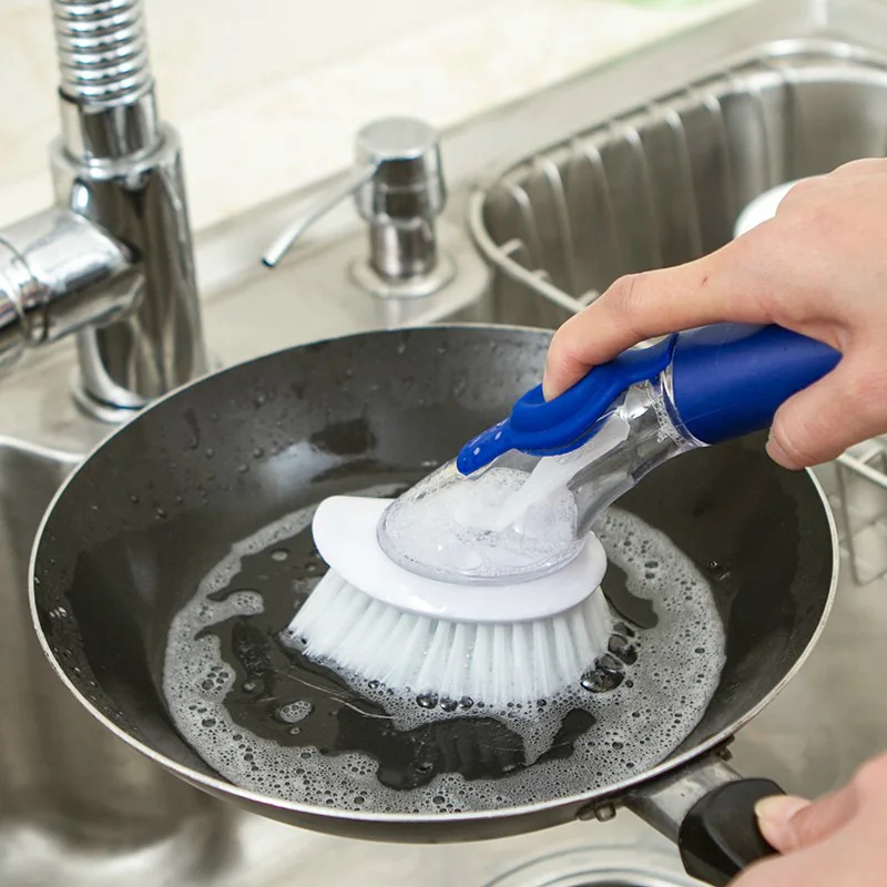 Spray cleaning brush long handle brush press type liquid cleaning cleaning replacement brush head without handle 1 pack
Spray cleaning brush long handle brush press type liquid cleaning cleaning replacement brush head without handle 1 pack